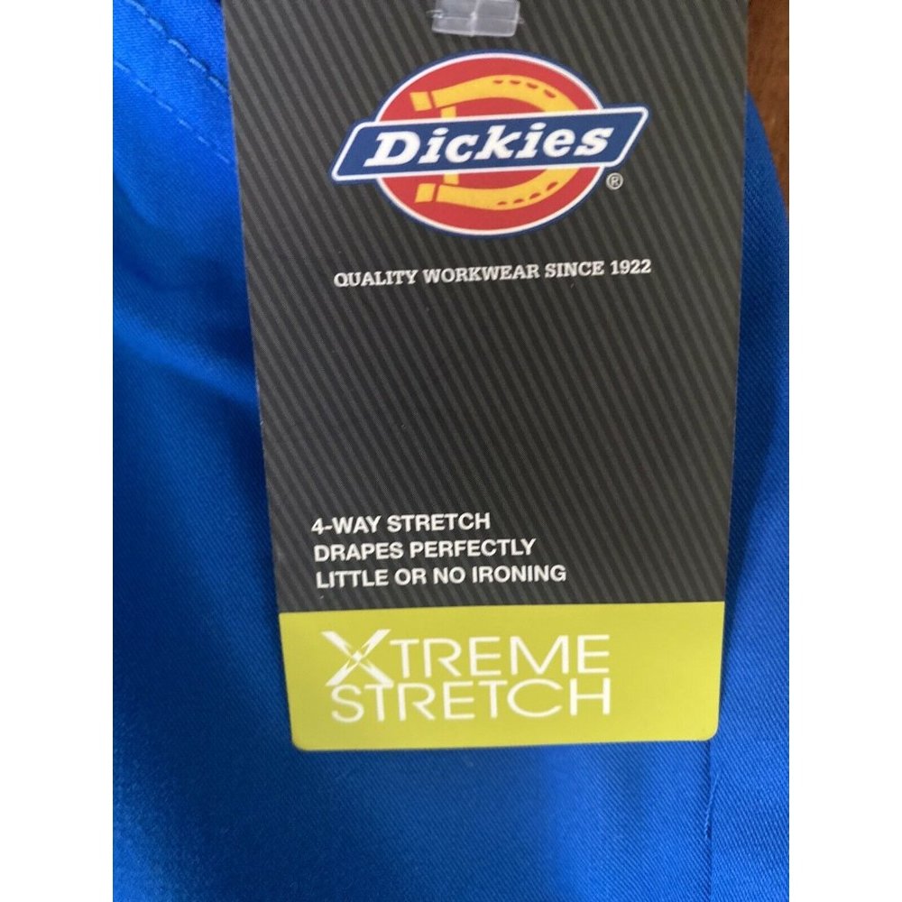 3X Blue Scrubs Stretch Medical Dickies Nurse Pants - Picture 6 of 10